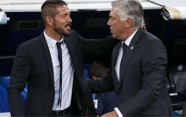 Ançelotti Madrid derbilərində Simeone ilə bacarmır 