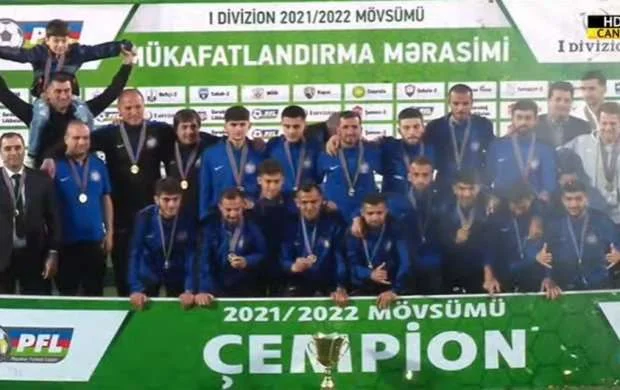 Azərbaycan I Divizionunun medalçıları mükafatlandırıldı - VİDEO 