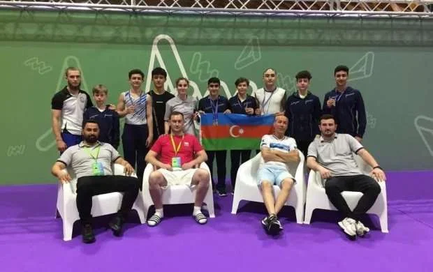 Azərbaycan gimnastları İtaliyadan 4 medalla qayıdır 