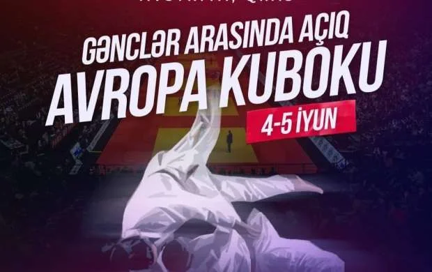 Avropa Kubokuna 14 cüdoçu ilə 