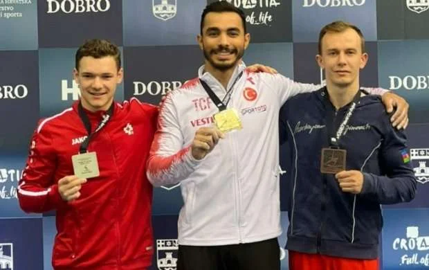 Azərbaycan gimnastları Xorvatiyada 2 medal qazandı 