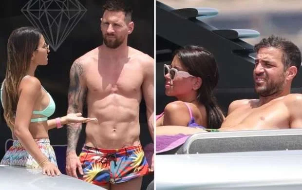 Messi ilə Fabreqas birlikdə dincəlir - FOTOLAR 