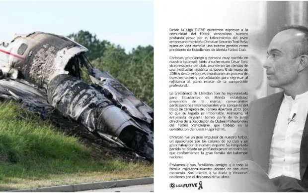 Tanınmış klubun prezidenti təyyarə qəzasında öldü 