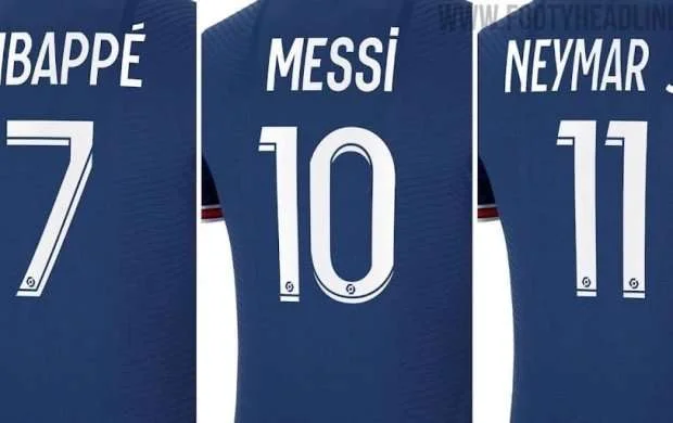 Messi Neymarın nömrəsini əlindən aldı 