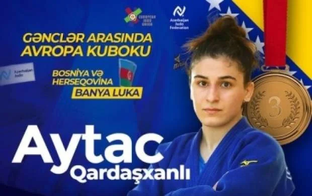 Cüdoçumuzdan Avropa Kubokunda "bürünc" 