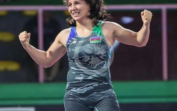 Qadın güləşçimiz Avropa çempionu oldu 