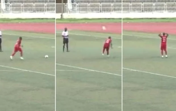 Futbolçular danışılmış oyunda "özlərini yandırdılar" - VİDEO 