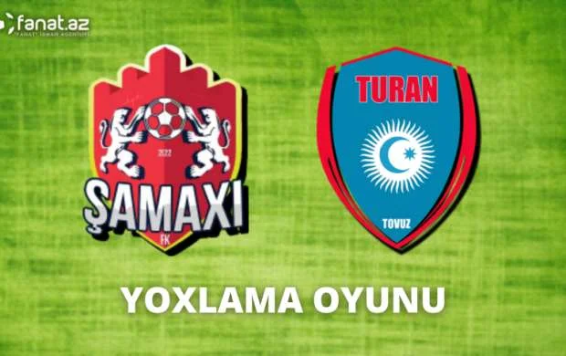 "Şamaxı" "Turan Tovuz"u qəbul etdi 