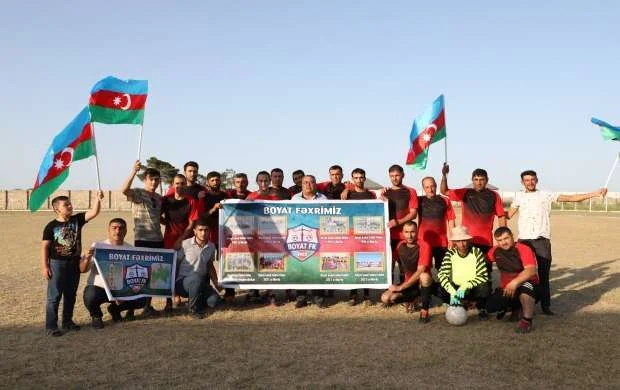 Neftçalada futbol üzrə rayon birinciliyi keçirildi - FOTOLAR  
