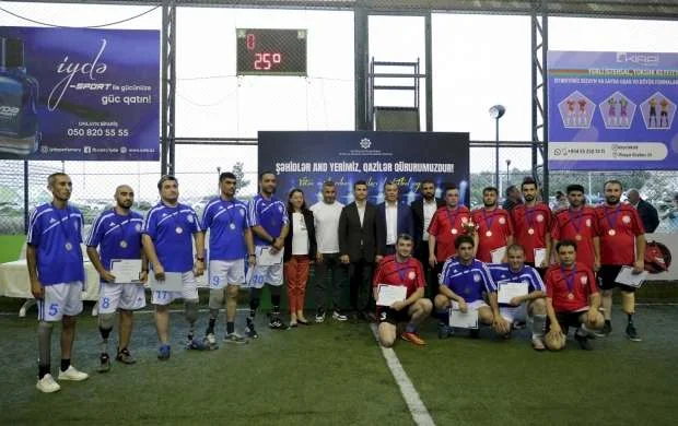Qazilər futbol oynadı, Qurban Qurbanov izlədi - FOTOLAR 