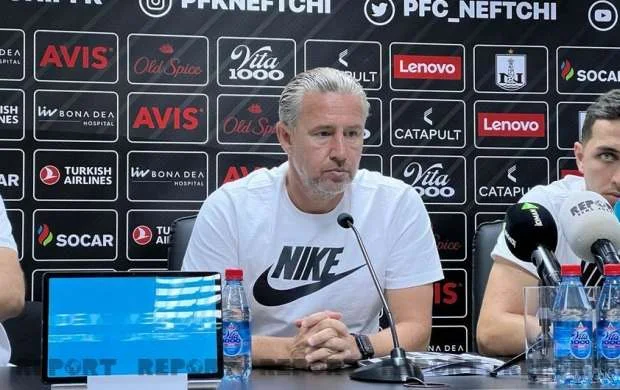 "Lazımi nəticə əldə edəcəyimizə inanıram" - "Neftçi"nin baş məşqçisi 