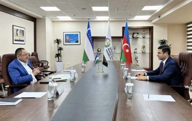 "Zirə"nin prezidenti özbəkistanlı nazirlə görüşdü 