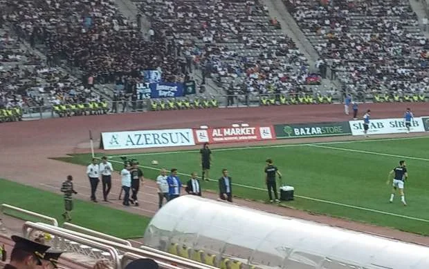 Rafael Fiziyev nazirlə birgə "Qarabağ"ı dəstəklədi - FOTO 