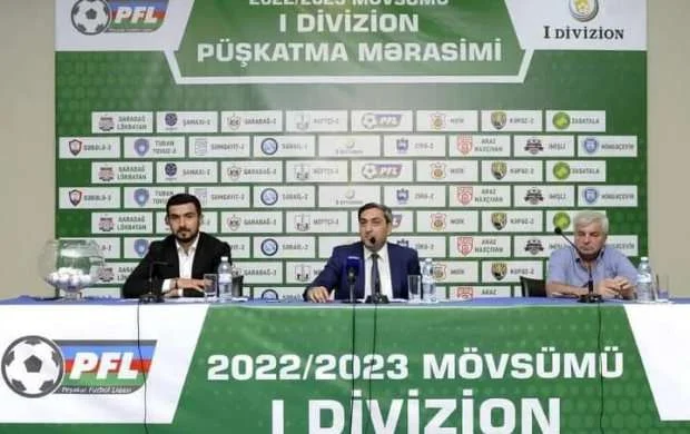 I Divizionun püşkü atıldı 