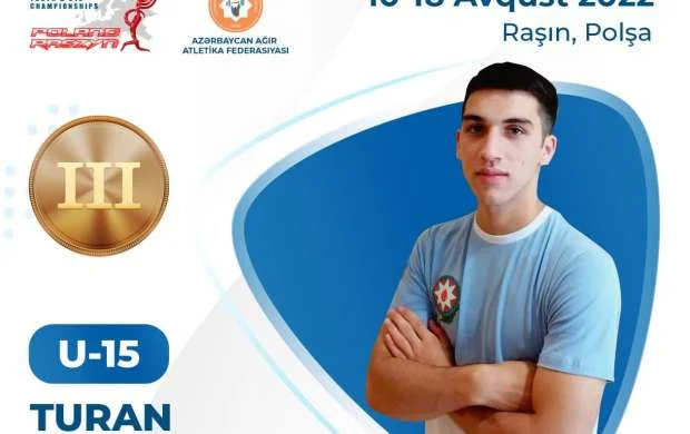 Ağırlıqqaldıranımızdan AÇ-də üç medal 