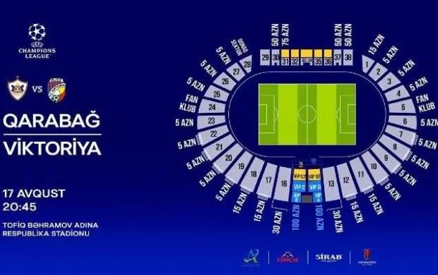“Qarabağ” - "Viktoriya” oyununun biletləri satışa çıxarılır 