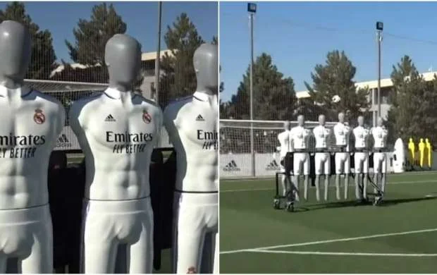 "Real Madrid"də robot futbolçular - VİDEO 