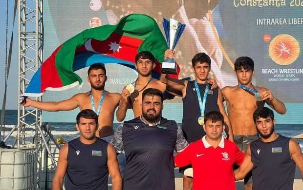 Azərbaycan güləşçilərindən dünya çempionatında 4 qızıl medal 