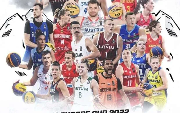 Azərbaycan basketbolçusu AVRO-2022-nin posterində 