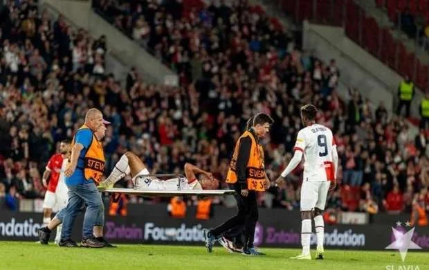 Slovakiyalı futbolçu millimizlə oyun ərəfəsində zədələndi 