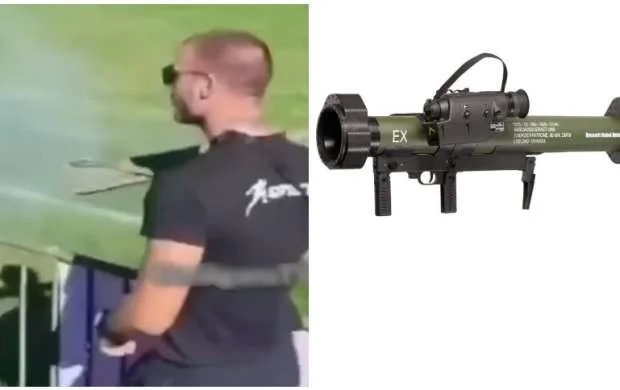 Qumbaraatanla stadiona atəş açdı ... - VIDEO 