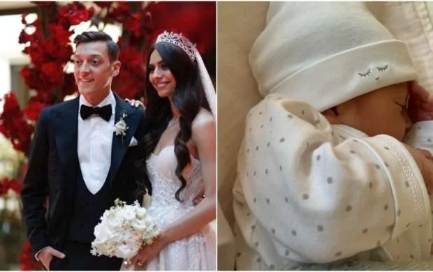 Mesut Özil ikinci dəfə ata oldu - FOTO 