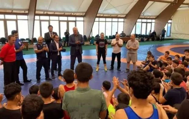 ABŞ-ın tanınmış güləş mütəxəssisləri Bakıda master-klas keçdi 