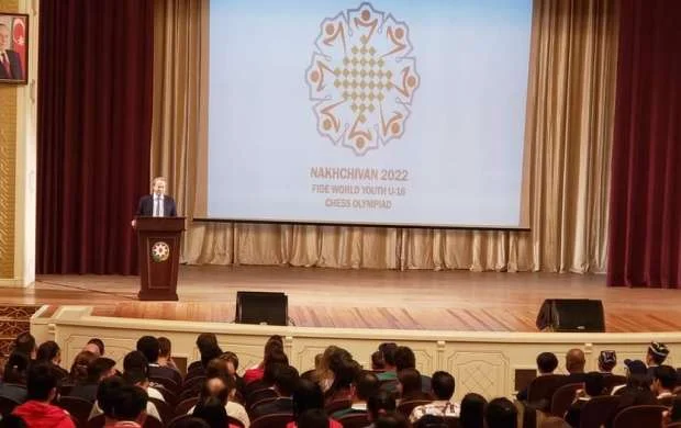 Naxçıvanda Şahmat Olimpiadasının açılış mərasimi keçirildi 
