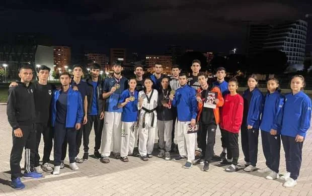 Azərbaycan taekvondoçularından Albaniyada 6 medal 
