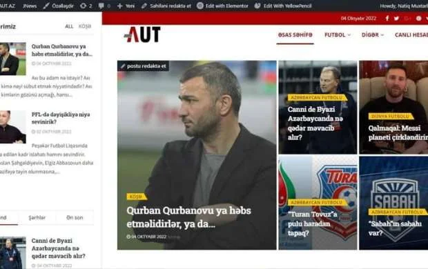Azərbaycanda yeni idman saytı fəaliyyətə başladı 