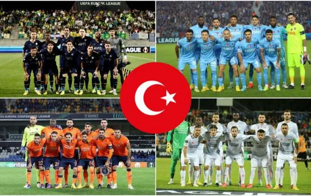 Türkiyə klublarından avrokuboklarda ilk 