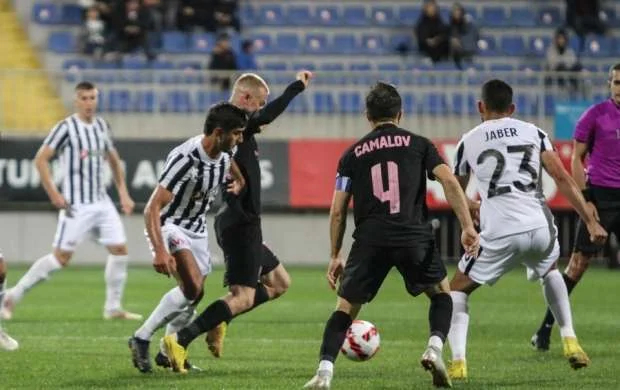 "Neftçi" - "Sabah" matçında 5 qol vuruldu - VİDEO 