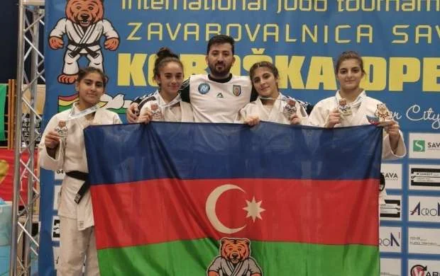Azərbaycan cüdoçularından Sloveniyada 8 medal 