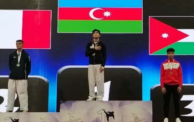 Karateçilərdən dünya çempionatında "qızıl" və iki "bürünc" 