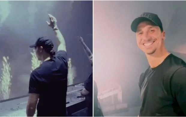 İbrahimoviç özünü DJ kimi sınadı, coşquyla qarşılandı - VİDEO  