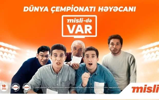 Dünya çempionatı “Misli”nin baş sponsorluğu ilə yayımlanacaq 