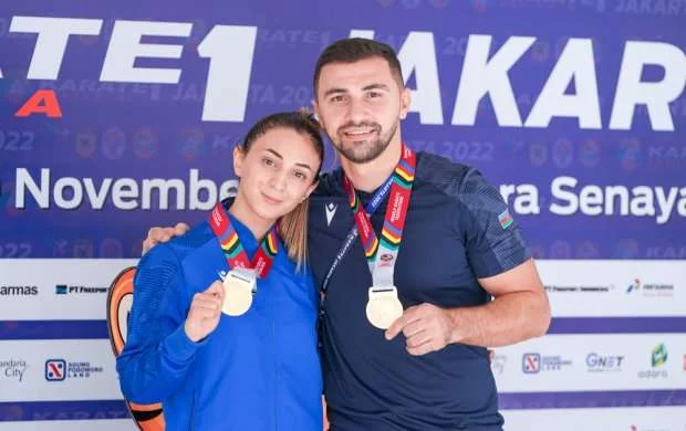 Azərbaycan karateçilərindən İndoneziyada iki medal 