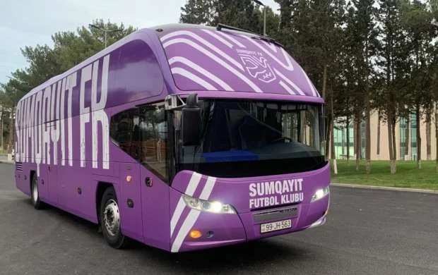“Sumqayıt”ın yeni dizaynlı avtobusu – FOTOLAR 