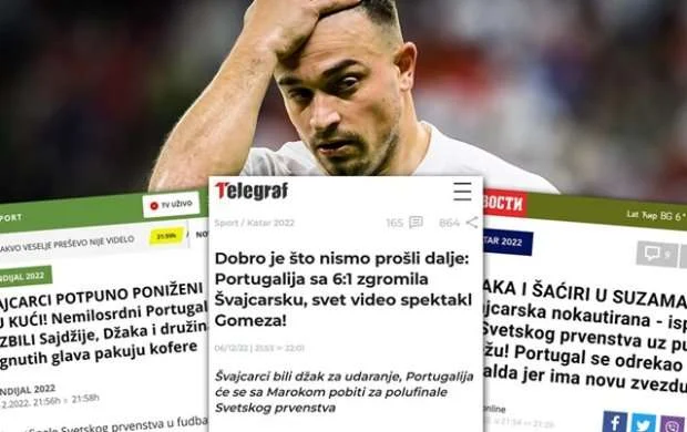 Serbiya mətbuatı: "Yaxşı ki, İsveçrənin yerində biz olmadıq" 
