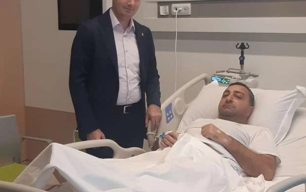 Qəzaya uğrayan Ceyhun Haşimovun son durumu - VİDEO 