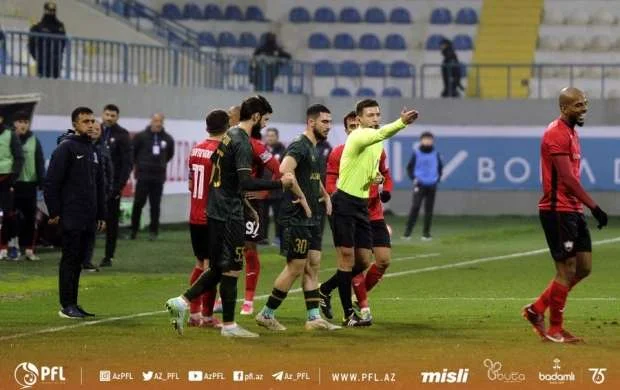 “Qarabağ” “Qəbələ”ni xalsız yola saldı - VİDEO 