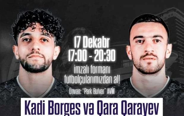 "Qarabağ"dan azarkeşlərinə sürpriz 