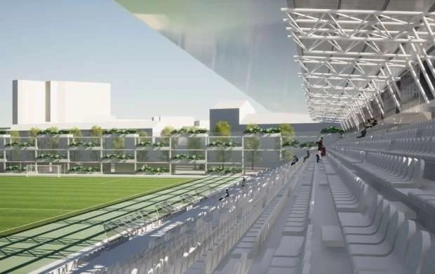 Mahir Emrelinin oynayacağı yeni stadion - VİDEO  