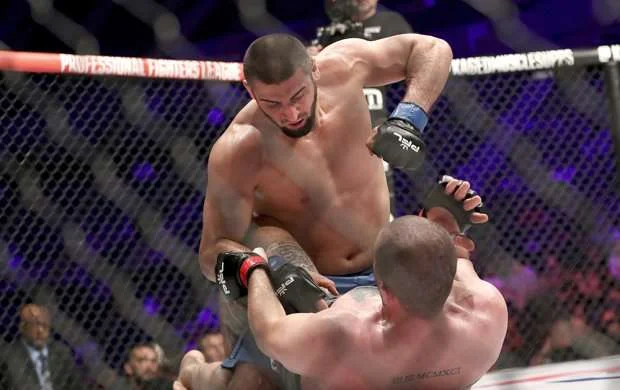 Azərbaycanın sabiq güləşçisinin "Bellator"da rəqibi bilindi 