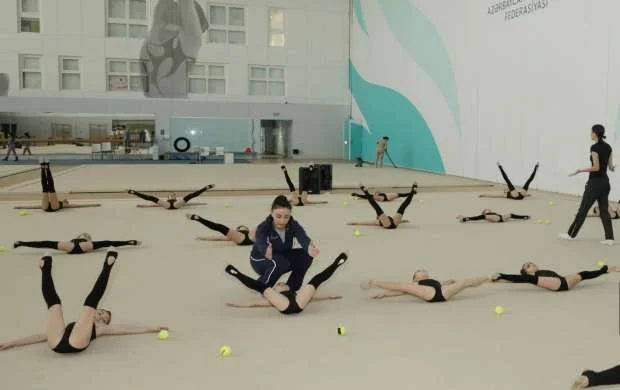 Naxçıvan və Zirə bədii gimnastları MGA-da təlim-məşq toplanışında iştirak edirlər 