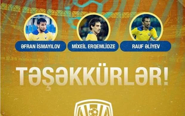 “Kəpəz” onlarla vidalaşdığını rəsmən açıqladı 