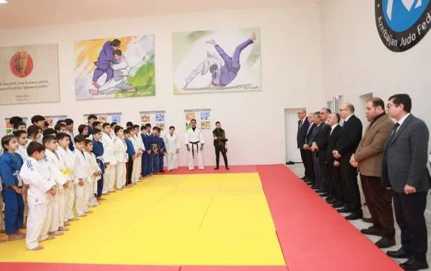 Sabirabadda cüdo təlim mərkəzi istifadəyə verildi 