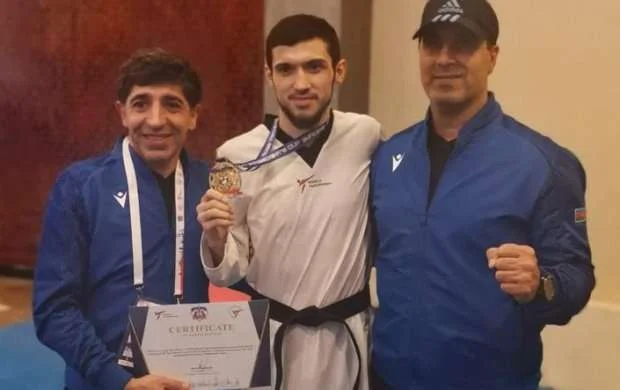 Azərbaycan taekvondoçusundan Türkiyədə qızıl medal 