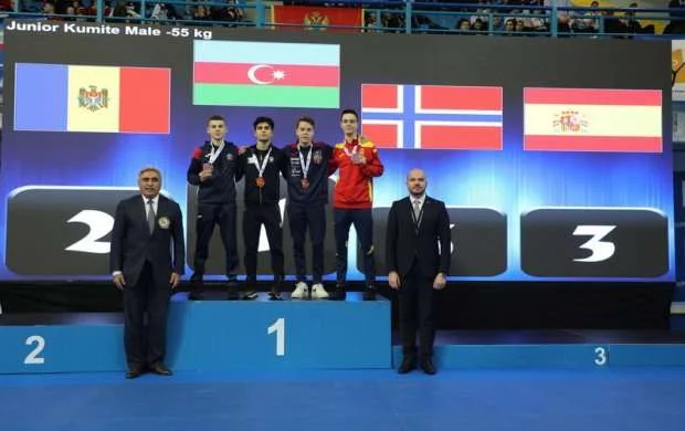 Üç karateçimiz Avropa çempionu oldu 