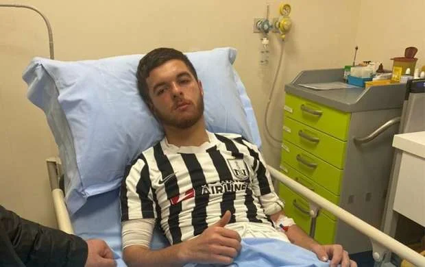 Dili qatlanan futbolçunun durumuna aydınlıq gəldi - Klubundan açıqlama 